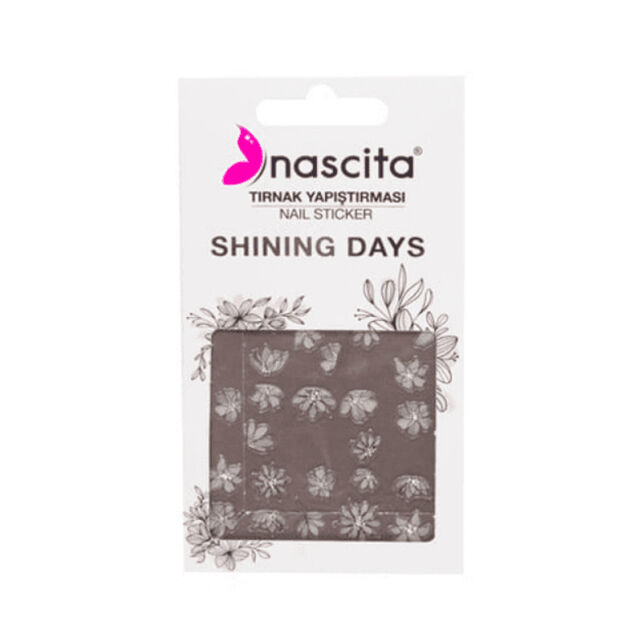 Nascita Tırnak Stickeri - Çiçek - 1