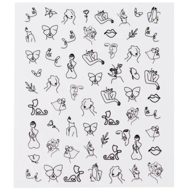 Nascita Tırnak Yapıştırma Sticker No: 02 - 2