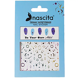 Nascita Tırnak Yapıştırma Sticker No: 04 - Nascita