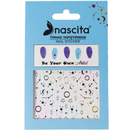 Nascita Tırnak Yapıştırma Sticker No: 04 - Nascita