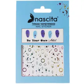 Nascita Tırnak Yapıştırma Sticker No: 04 - 1