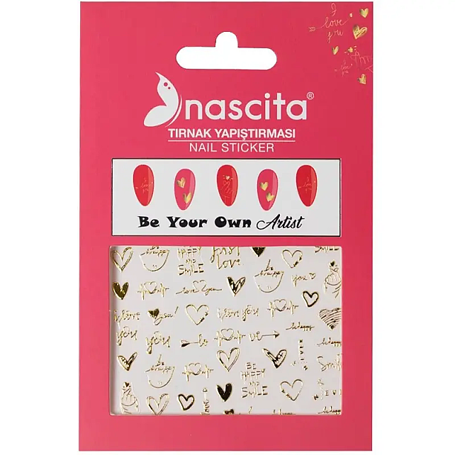 Nascita Tırnak Yapıştırma Sticker No: 07
