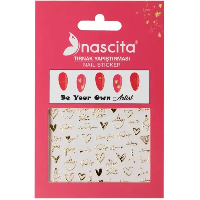 Nascita Tırnak Yapıştırma Sticker No: 07 - 1