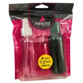 Nascita Travel Seyahat Şişe Seti - Karışık Renkli 3'lü - Nascita