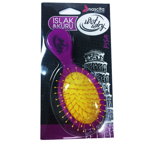 Nascita Wet & Dry Seyahat Boy Saç Fırçası Mor Nascita Wet & Dry Seyahat Boy Saç Fırçası Mor