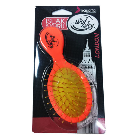 Nascita Wet & Dry Seyahat Boy Saç Fırçası Turuncu Nascita Wet & Dry Seyahat Boy Saç Fırçası Turuncu