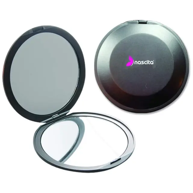 Nascita Yuvarlak Ayna - Koyu Gri - 2