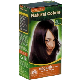 Natural Colors - Organik Kalıcı Saç Boyası No: 5D Açık Kestane - Natural Colors
