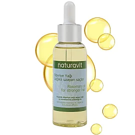 Naturavit Rosemary Oil For Stonger Hair - Biberiye Yağı 100ml - 2