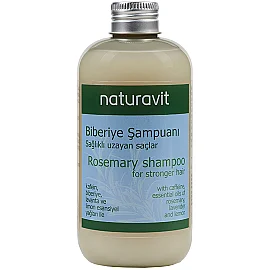 Naturavit Rosemary Shampoo For Stonger Hair - Biberiye Şampuanı 250ml - Naturavit