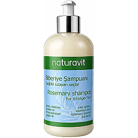 Naturavit Rosemary Shampoo For Stonger Hair - Biberiye Şampuanı 500ml - Naturavit