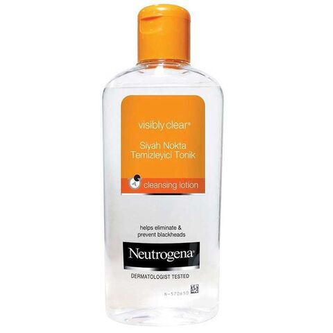 Neutrogena Visible Clean Siyah Nokta Temizleyici Tonik 200ml Neutrogena Visible Clean Siyah Nokta Temizleyici Tonik 200ml