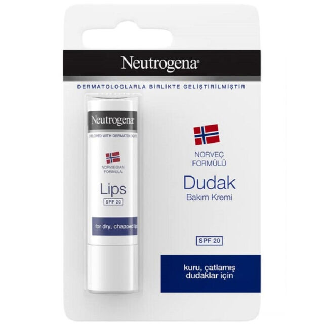 Neutrogena SPF 20 Dudak Bakım Kremi 4.8g - 1