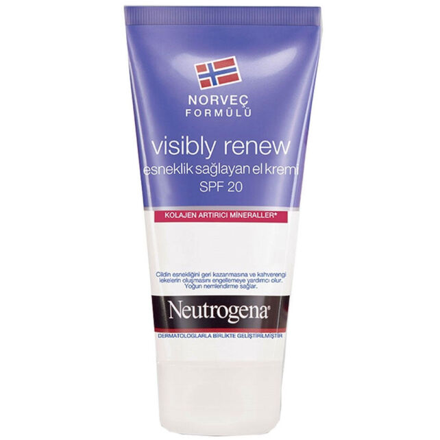 Neutrogena Visibly Renew SPF20 - Koruyucu Etkili El Kremi 75ml - 1