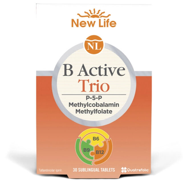 New Life B Active Trio - Takviye Edici Gıda 30 Kapsül - 1