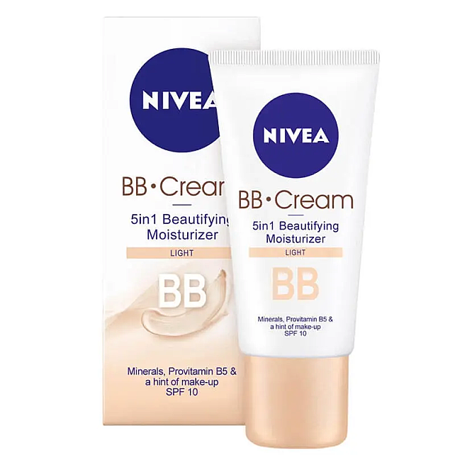 Nivea 5 In 1 Blemish Balm BB Cream - Renkli Nemlendirici Light 50ml - 1