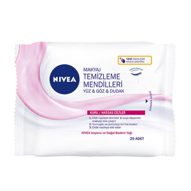 Nivea Aqua Effect Makyaj Temizleme Mendilleri 25 Adet Nivea Aqua Effect Makyaj Temizleme Mendilleri 25 Adet
