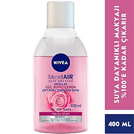 Nivea Aqua Rose Çift Fazlı Micellar Makyaj Temizleme Suyu 400ml - 2