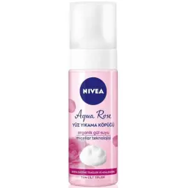 Nivea Aqua Rose Organik Gül Suyu İçerikli Yüz Yıkama Köpüğü 150ml - Nivea