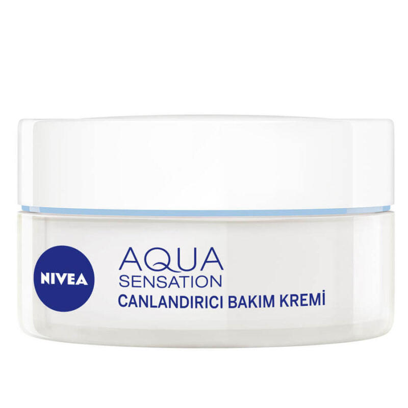 Nivea Aqua Sensation Cream - Canlandırıcı Bakım Kremi 50ml Nivea Aqua Sensation Cream - Canlandırıcı Bakım Kremi 50ml