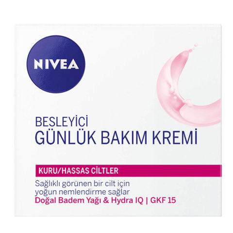 Nivea Besleyici Günlük Bakım Kremi - Kuru ve Hassas Ciltler İçin 50ml Nivea Besleyici Günlük Bakım Kremi - Kuru ve Hassas Ciltler İçin 50ml
