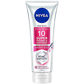Nivea Body Serum Super 10 Extra Bright SPF 15 - Serum Etkili Parlaklık Kazandıran Vücut Losyonu 170ml - 1