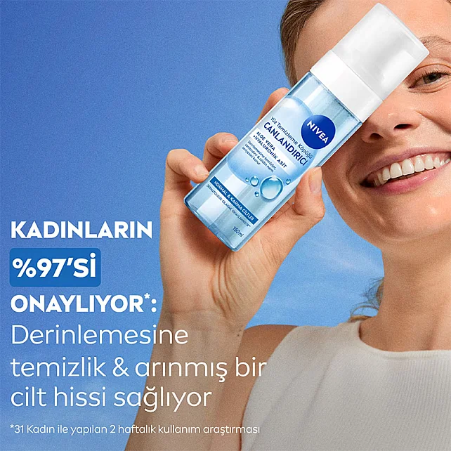 Nivea Canlandırıcı Yüz Yıkama Köpüğü 150ml - 8