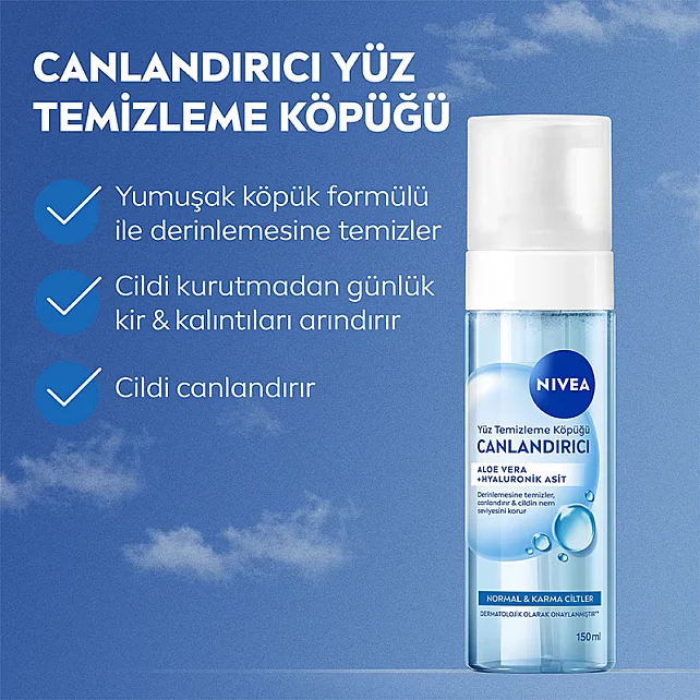 Nivea Canlandırıcı Yüz Yıkama Köpüğü 150ml - 9