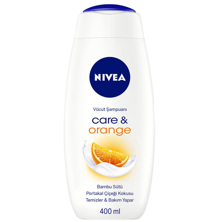 Nivea Care & Orange Body Shampoo - Kadınlar İçin Vücut Şampuanı 400ml Nivea Care & Orange Body Shampoo - Kadınlar İçin Vücut Şampuanı 400ml