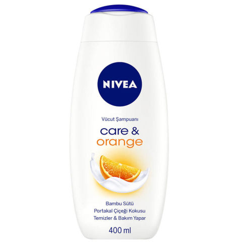 Nivea Care & Orange Body Shampoo - Kadınlar İçin Vücut Şampuanı 400ml Nivea Care & Orange Body Shampoo - Kadınlar İçin Vücut Şampuanı 400ml