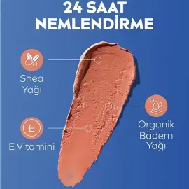 Nivea Caring Beauty Lip Cheek SPF 30 - Yanak ve Dudak Renklendirici Nude 4.8gr - 2