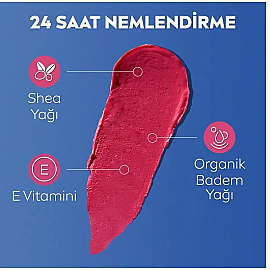 Nivea Caring Beauty Lip Cheek SPF 30 - Yanak ve Dudak Renklendirici Pink 4.8g - 4