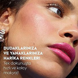 Nivea Caring Beauty Lip Cheek SPF 30 - Yanak ve Dudak Renklendirici Pink 4.8g - 5