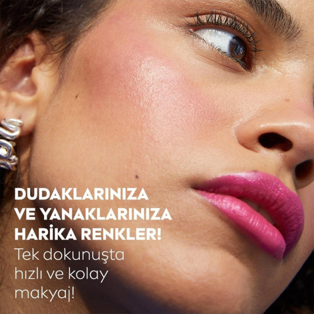 Nivea Caring Beauty Lip Cheek SPF 30 - Yanak ve Dudak Renklendirici Pink 4.8g - 5