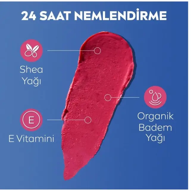 Nivea Caring Beauty Lip Cheek SPF 30 - Yanak ve Dudak Renklendirici Pink 4.8g - 4