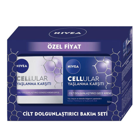 Nivea Celluar Anti Aging Yaşlanma Karşıtı Bakım Seti Nivea Celluar Anti Aging Yaşlanma Karşıtı Bakım Seti