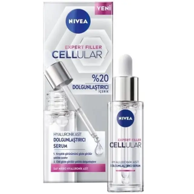 Nivea Cellular Expert Filler - Hyaluronik Asit Dolgunlaştırıcı Cilt Serumu 30ml - 1