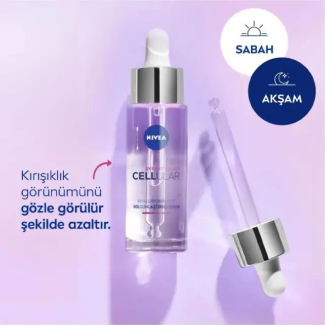 Nivea Cellular Expert Filler - Hyaluronik Asit Dolgunlaştırıcı Cilt Serumu 30ml - 3