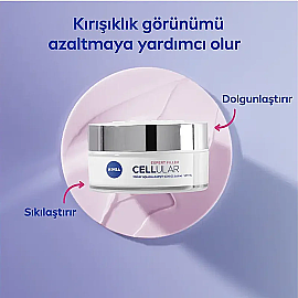 Nivea Cellular Expert Filler Tagespflege - Yaşlanma Karşıtı Gündüz Kremi 50ml - 2