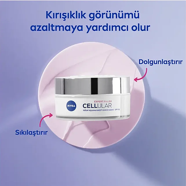 Nivea Cellular Expert Filler Tagespflege - Yaşlanma Karşıtı Gündüz Kremi 50ml - 2