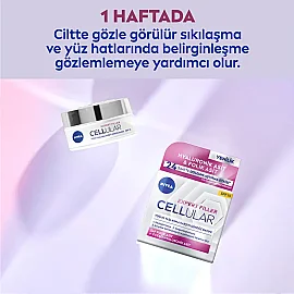 Nivea Cellular Expert Filler Tagespflege - Yaşlanma Karşıtı Gündüz Kremi 50ml - 4