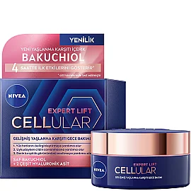 Nivea Cellular Expert Lift Night Care - Yaşlanma Karşıtı Gece Kremi 50ml - Nivea