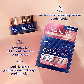 Nivea Cellular Expert Lift Night Care - Yaşlanma Karşıtı Gece Kremi 50ml - 2