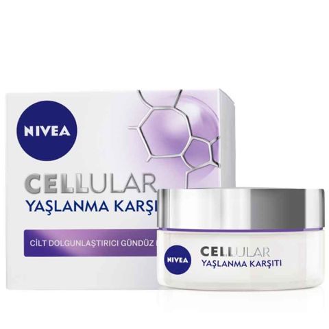 Nivea Cellular Yaşlanma Karşıtı Gündüz Kremi SPF15 50ml Nivea Cellular Yaşlanma Karşıtı Gündüz Kremi SPF15 50ml