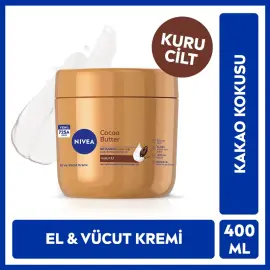 Nivea Cocoa Butter - Derin Nemlendirici El ve Vücut Kremi 400ml - 3
