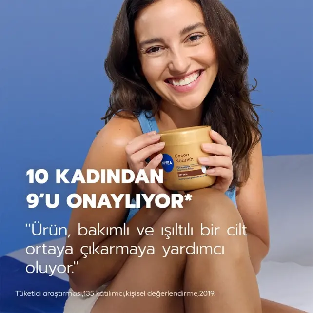 Nivea Cocoa Butter - Derin Nemlendirici El ve Vücut Kremi 400ml - 8