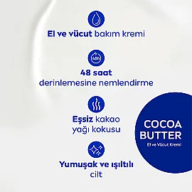 Nivea Cocoa Butter - Nemlendirici Vücut Losyonu 200ml - 4