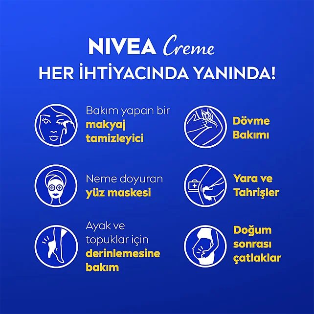 Nivea Creme - Nemlendirici Bakım Kremi 250ml - 2