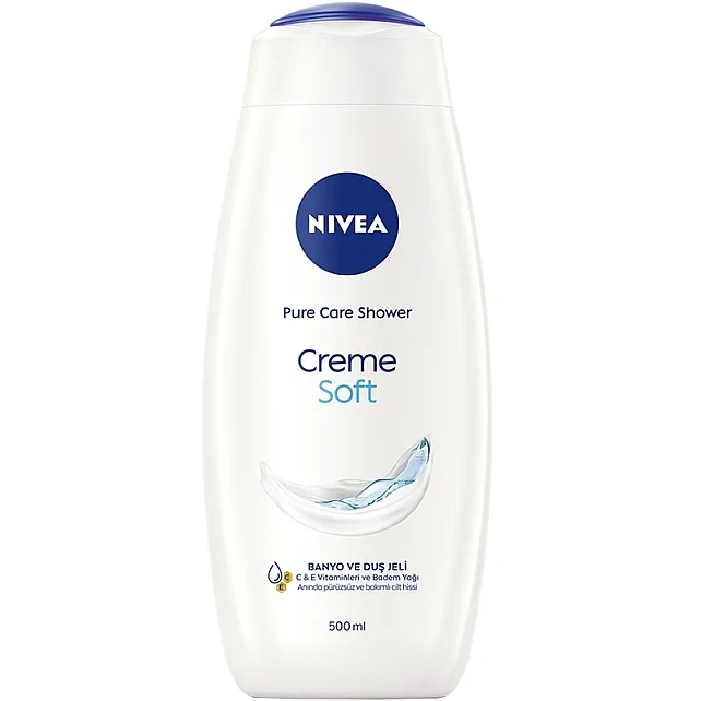 Nivea Creme Soft - Banyo ve Duş Jeli 500 ml - 1