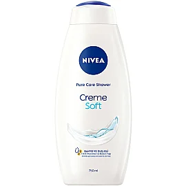 Nivea Creme Soft - Banyo ve Duş Jeli 750ml - Nivea